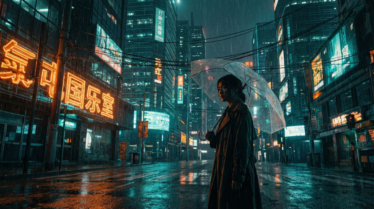 抖音揭秘都市夜景短视频